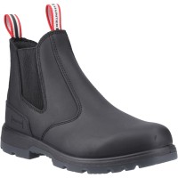 Hunter Drift Non Safety Chelsea Boot Black